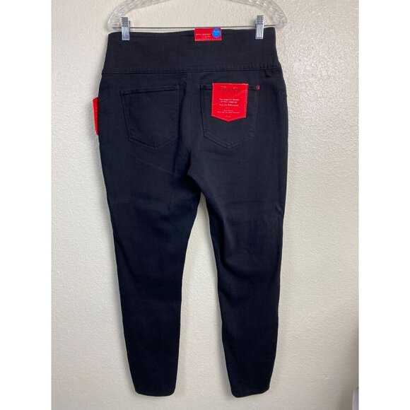 SPANX Pants - NEW SPANX Women Black Denim Leggings Size XL Stretch Classic Cotton Blend